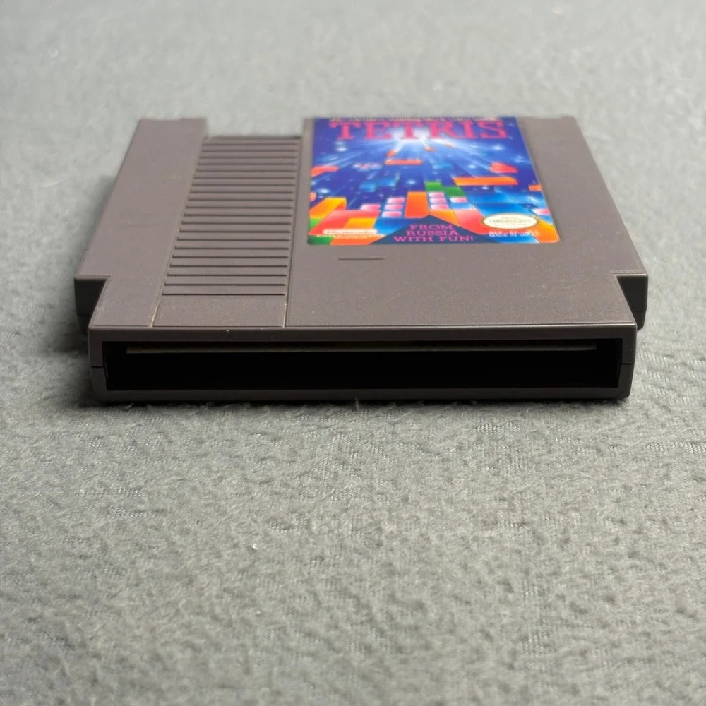 Tetris Nintendo NES Video Game Cartridge NES-EI-USA Authentic Retro Puzzle